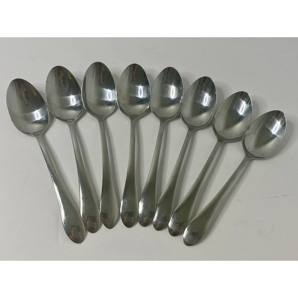 Cambridge SIENNA Stainless Steel Oval Soup Spoons 8" Set Of 8